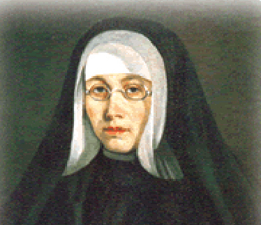 a headshot of Mother Marie-Rose Durocher